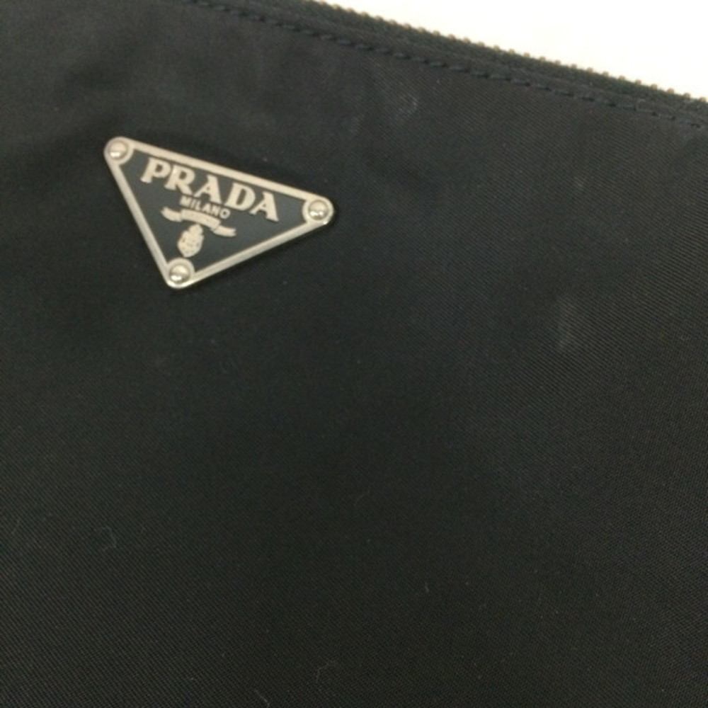 Prada Drawstring Pouch Nylon Black - image 5